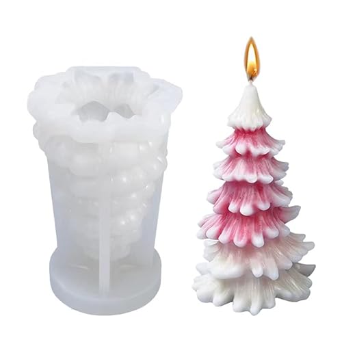 Kerzenform Silikon 3D Kerzengießform Weihnachtsbaum Kerzenform Kerzen Silikonform Kerzenformen Gießen Kerzen Formen Silikon Kerzen Gießen Formen Silikon Kerzen Form Candle Mold Weihnachten von RunFar shop