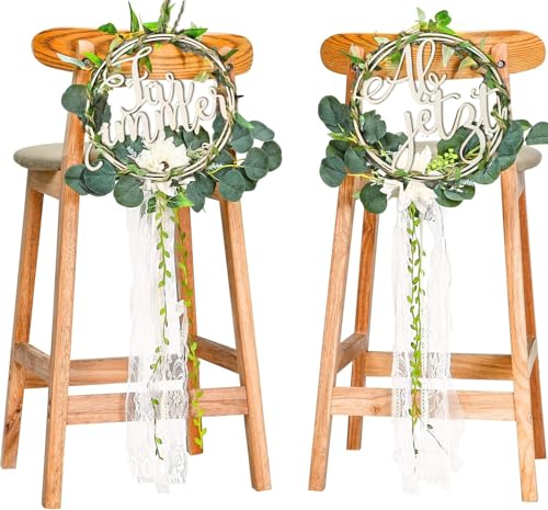 Stuhlschilder Stuhlgirlande für die Hochzeit Ab jetzt für immer Stuhlringe Hochzeit Stuhl Banner Schild Zeichen holz mit Efeublätter Hochzeitsschilder Verlobungsfeier Stuhl Deko Stuhlschilder Stuhlgirlande für die Hochzeit Ab jetzt für immer Stuhlringe Hochzeit Stuhl Banner Schild Zeichen holz mit Efeublätter Hochzeitsschilder Verlobungsfeier Stuhl Deko von RunFar shop