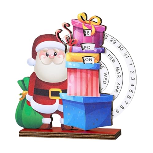 Runkoyea Holz Kalender Für Schreibtisch,Holz Tisch Adventskalender Mit Zahlen - Deko Für Zuhause Klassenzimmer Schule Hotel Wohnheim Wohnung Runkoyea Holz Kalender Für Schreibtisch,Holz Tisch Adventskalender Mit Zahlen - Deko Für Zuhause Klassenzimmer Schule Hotel Wohnheim Wohnung von Runkoyea