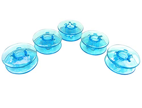 Runnertools 5 Blaue Kunststoff Spulen für Pfaff Nähmaschine 200er / 800er / 900er / 1000er / 2000er / 6000er Runnertools 5 Blaue Kunststoff Spulen für Pfaff Nähmaschine 200er / 800er / 900er / 1000er / 2000er / 6000er von Runnertools