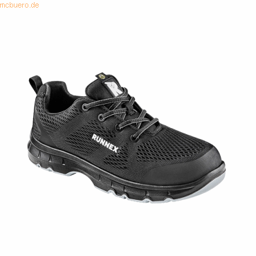 Runnex Sicherheitsschuh FlexStar S1 ESD 5103-40 schwarz/gr Gr.40 von Runnex