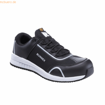 Runnex Sicherheitsschuh SportStar S1PS ESD 5113-47 schwarz/weiß Gr. 47 von Runnex