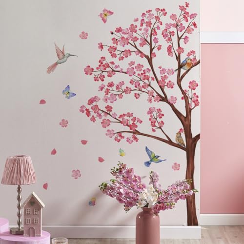 Runtoo Wandtattoo Baum Groß Kirschbaum Wandaufkleber Kirschblüte Blumen Rosa Wandsticker Schlafzimmer Wohnzimmer Kinderzimmer Wanddeko Runtoo Wandtattoo Baum Groß Kirschbaum Wandaufkleber Kirschblüte Blumen Rosa Wandsticker Schlafzimmer Wohnzimmer Kinderzimmer Wanddeko von Runtoo
