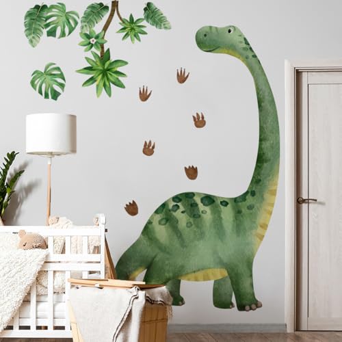 Runtoo Wandtattoo Dinosaurier XXL Wandsticker Dino Groß Aquarell Wandaufkleber Kinderzimmer Babyzimmer Wohnzimmer Schlafzimmer Wanddeko Runtoo Wandtattoo Dinosaurier XXL Wandsticker Dino Groß Aquarell Wandaufkleber Kinderzimmer Babyzimmer Wohnzimmer Schlafzimmer Wanddeko von Runtoo