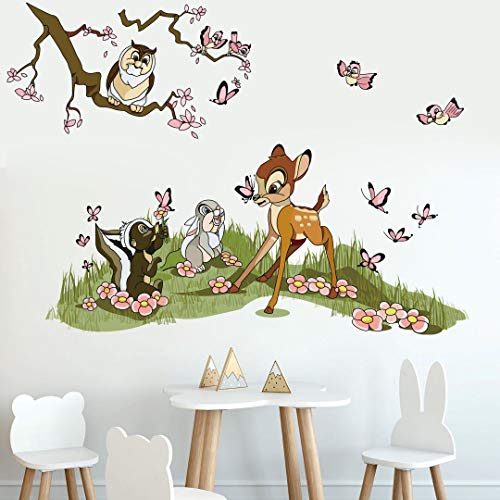 Runtoo Wandtattoo Waldtiere Wandsticker Bambi Dschungeltiere Wandaufkleber Kinderzimmer Babyzimmer Mädchen Junge Wanddeko Runtoo Wandtattoo Waldtiere Wandsticker Bambi Dschungeltiere Wandaufkleber Kinderzimmer Babyzimmer Mädchen Junge Wanddeko von Runtoo
