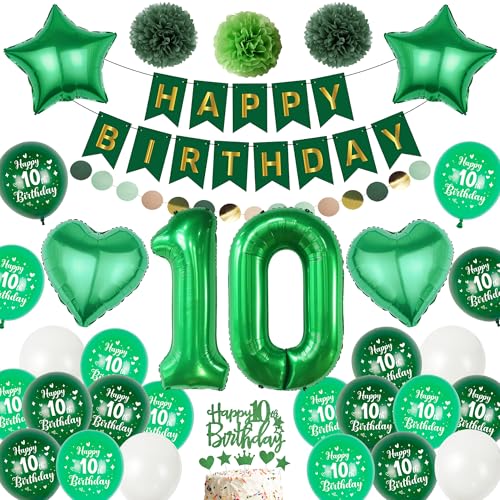 Grüne Geburtstag Dekoration (Grün 10th) von Runyuzi