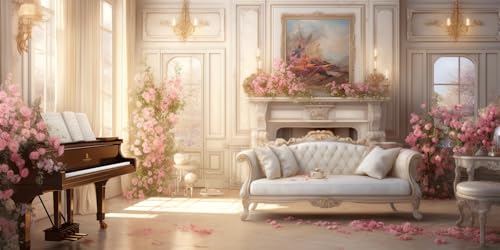 5D Diamond Painting Klavier Diamant Painting Bilder Rose Diamond Painting Erwachsene, DIY Eckige Diamant Kunst Malerei Stickerei Kreuzstich Set Home Wanddeko Aesthetic, Geschenke für Frauen 30x60cm 5D Diamond Painting Klavier Diamant Painting Bilder Rose Diamond Painting Erwachsene, DIY Eckige Diamant Kunst Malerei Stickerei Kreuzstich Set Home Wanddeko Aesthetic, Geschenke für Frauen 30x60cm von Ruohuo