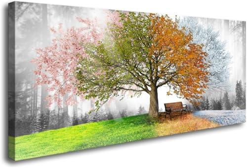 Malen Nach Zahlen Erwachsene Baum Malen Nach Zahlen Vier-Jahreszeiten-Baum Paint by Numbers Anfänger Kinder,Handgemalt Ölgemälde Leinwand Kits Pinseln Acrylfarben Bastelset,Home Deko Geschenk 30x60cm Malen Nach Zahlen Erwachsene Baum Malen Nach Zahlen Vier-Jahreszeiten-Baum Paint by Numbers Anfänger Kinder,Handgemalt Ölgemälde Leinwand Kits Pinseln Acrylfarben Bastelset,Home Deko Geschenk 30x60cm von Ruohuo