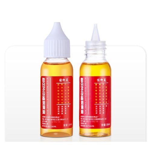 Flasche Feinmechaniköl Nähmaschinenöl Universalöl - Hohe Viskosität - Ideal für feinmechanische Komponenten, Scharniere, Türen, Fenster, Elektro-Rasierer - 2 x 30 ml Flasche Feinmechaniköl Nähmaschinenöl Universalöl - Hohe Viskosität - Ideal für feinmechanische Komponenten, Scharniere, Türen, Fenster, Elektro-Rasierer - 2 x 30 ml von Rurunklee