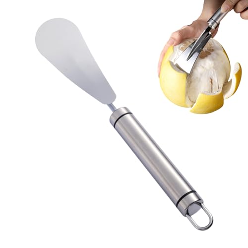 Rurunklee Edelstahl Pomelo Öffner - Lebensmittelqualität Edelstahl Zitrone Orangenschäler - Küche Orangenschäler Gadget, Stripper Peeler, Küche Pomelo Cutter Rurunklee Edelstahl Pomelo Öffner - Lebensmittelqualität Edelstahl Zitrone Orangenschäler - Küche Orangenschäler Gadget, Stripper Peeler, Küche Pomelo Cutter von Rurunklee