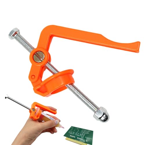 Rurunklee Lötpasten-Extruder – Spritze mit Durchfluss spart – tragbarer Kleberspender, Booster für Lötpasten mit ergonomischem Design für den Durchfluss von Rurunklee Lötpasten-Extruder – Spritze mit Durchfluss spart – tragbarer Kleberspender, Booster für Lötpasten mit ergonomischem Design für den Durchfluss von von Rurunklee
