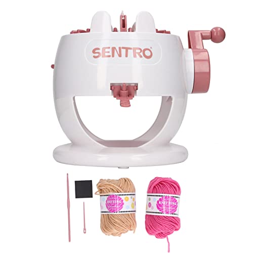Rushbom Strickmaschine mit 22 Nadeln und 2 Farbigen Fäden, Strickmaschine, Häkelmaschine, Smart Weaver, Rundstrickmaschine, Doppelstrickmaschine Audlts, Kinder, DIY, Schal, Rushbom Strickmaschine mit 22 Nadeln und 2 Farbigen Fäden, Strickmaschine, Häkelmaschine, Smart Weaver, Rundstrickmaschine, Doppelstrickmaschine Audlts, Kinder, DIY, Schal, von Rushbom