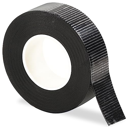 Rusoz Selbstverschweißendes Isolierband Schwarz, Elektriker Klebeband Wasserdicht Selbstklebendes Gummiband Isolierklebeband 10KV Hochspannungsfest 4,5mx19mm für Reparaturen und Isolierung von Rusoz