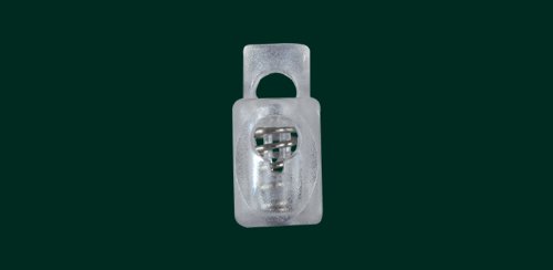 Kordelstopper für Bändchenrollos, transparent / 10 Stück von Ruther & Einenkel