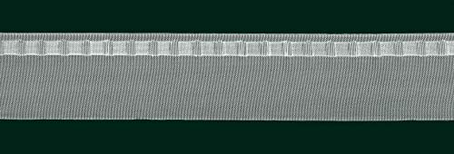 Ruther & Einenkel 12161/75 Gardinenband, PES, Halbtransparent, 1000 x 7.5 x 0.1 cm von Ruther & Einenkel
