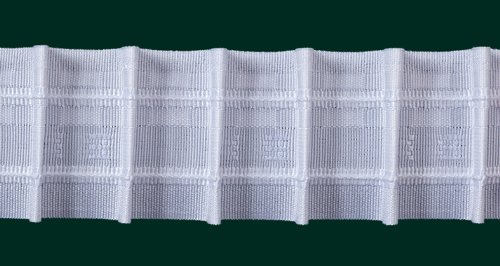 Ruther & Einenkel Gardinenband, PES, weiß, 1000 x 5 x 0.2 cm von Ruther & Einenkel