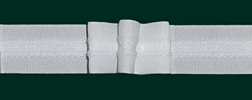 Ruther & Einenkel Gardinenband, PES, weiß, 2000 x 2.6 x 0.2 cm von Ruther & Einenkel