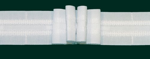 Ruther & Einenkel Faltenband mit 4 Falten, 26 mm, weiß, 300% / Aufmachung 10 m von Ruther & Einenkel