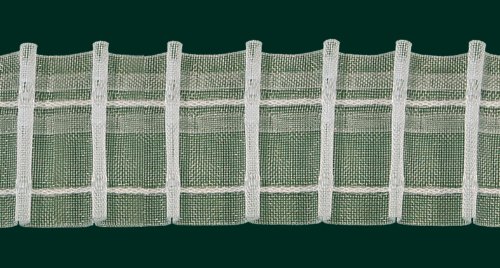 Ruther & Einenkel Gardinenband, PES, halbtransparent, 1 Stück (1er Pack) von Ruther & Einenkel