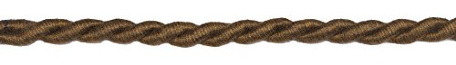 Ruther & Einenkel Kordel (gedreht) 8 mm, braun meliert matt/Aufmachung 10 m, Baumwolle, 1000 x 0.8 x 0.8 cm von Ruther & Einenkel