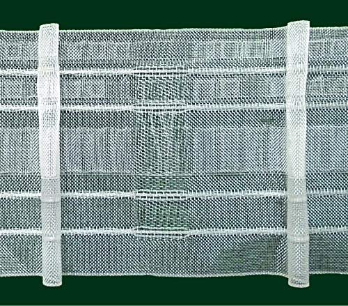 Ruther & Einenkel Schlaufen-Faltenband (1 Falte), 100 mm, volltransparent, 150% / Aufmachung 10 m von Ruther & Einenkel