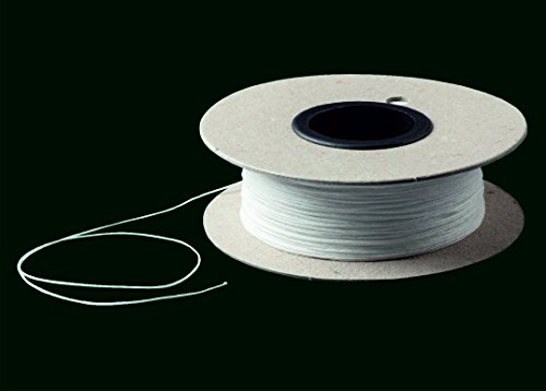 Zugschnur (rund geflochten), weiß, ø 1.5 mm/Aufmachung 200 m von Ruther & Einenkel