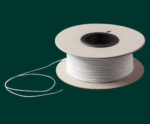 Zugschnur (rund geflochten), weiß, ø 3.0 mm/Aufmachung 100 m von Ruther & Einenkel