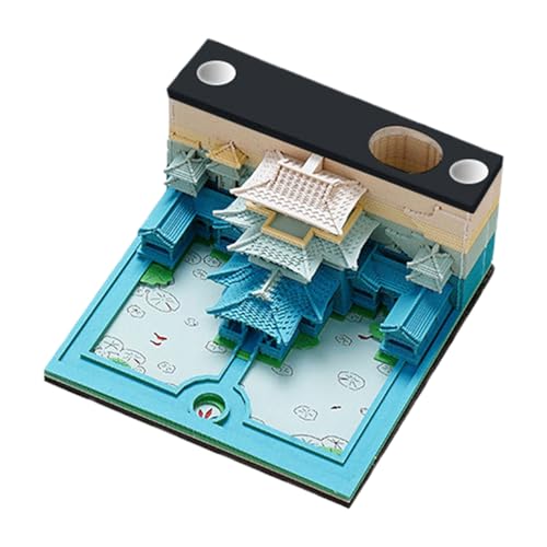 Ruwshuuk 3D Papier-Gravur Notizen - Klebbarer Notizblock Mit Vintage-Muster | Gravurplaner Mehrzweck Vintage Design Notizblock für Büro Weihnachten Ostern Schreibtisch Ruwshuuk 3D Papier-Gravur Notizen - Klebbarer Notizblock Mit Vintage-Muster | Gravurplaner Mehrzweck Vintage Design Notizblock für Büro Weihnachten Ostern Schreibtisch von Ruwshuuk