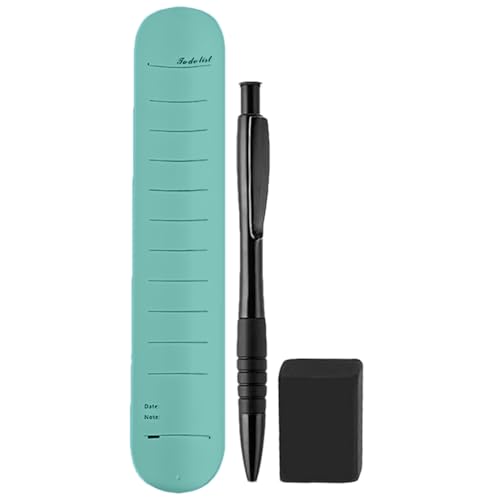 Ruwshuuk Memo Slap Armbänder, Memo -Handgelenkband - Tragbares Armband Notizblock mit Stift und Radiergummi | Silikon wasserdichtes Armband für die Arbeitserinnerungsliste Täglicher Organisation von Ruwshuuk