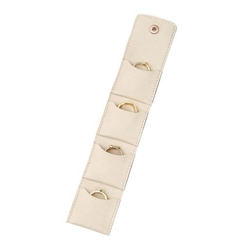 Ruwshuuk Reise Schmucktasche,Klappbare Schmuckbox Im Reiseformat - Für Damen & Mädchen Kompakt Mit Magnetverschluss Für Ringe Ohrringe Armbänder Ohrstecker Ruwshuuk Reise Schmucktasche,Klappbare Schmuckbox Im Reiseformat - Für Damen & Mädchen Kompakt Mit Magnetverschluss Für Ringe Ohrringe Armbänder Ohrstecker von Ruwshuuk