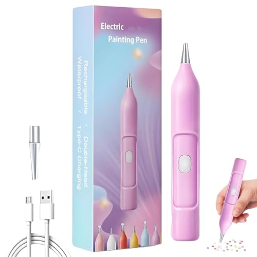Ruwshuuk Rhinestone Malstift | Elektrischer Punktierstift Für Strass Kunst | Automatisches Bastelzubehör Für Kindergarten Und Zuhause Ruwshuuk Rhinestone Malstift | Elektrischer Punktierstift Für Strass Kunst | Automatisches Bastelzubehör Für Kindergarten Und Zuhause von Ruwshuuk