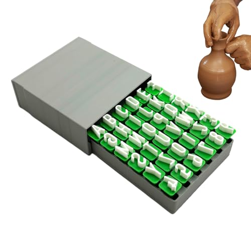Ruyeiig Alphabet Stempel für Bastelarbeiten und Handwerk | Alphabet Prägewerkzeug Für Fondant & Kekse - Kunsthandwerk Fondant Prägestempel Zubehör Für Familienaktivitäten Pädagogische Projekte Ruyeiig Alphabet Stempel für Bastelarbeiten und Handwerk | Alphabet Prägewerkzeug Für Fondant & Kekse - Kunsthandwerk Fondant Prägestempel Zubehör Für Familienaktivitäten Pädagogische Projekte von Ruyeiig