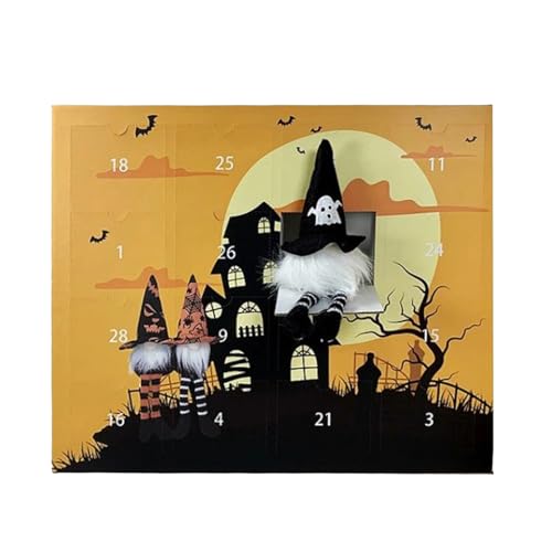 Ruyeiig Countdown Bis Halloween - Gnom Halloween Countdown Deko,Festlicher Tischschmuck Für 31 Tage Als Deko Für Fenster Türen Und Partys Ruyeiig Countdown Bis Halloween - Gnom Halloween Countdown Deko,Festlicher Tischschmuck Für 31 Tage Als Deko Für Fenster Türen Und Partys von Ruyeiig