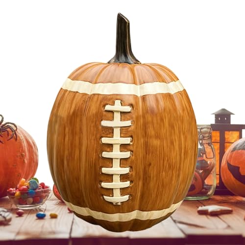 Ruyeiig Halloween Kürbis Dekoration - Halloween-Party-Geschenke und Geschenkideen,Herbstdekoration für Tisch Schreibtisch Kaminsims Zuhause Heimdekoration von Ruyeiig