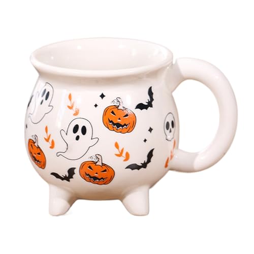 Ruyeiig Halloween Tassen | Lustiger Kaffeebecher Für Herbstgetränke,Wasserglas Trinkgeschirr Trick Or Treat Deko Partyzubehör Für Theke Hotel Restaurant Küche Zuhause Ruyeiig Halloween Tassen | Lustiger Kaffeebecher Für Herbstgetränke,Wasserglas Trinkgeschirr Trick Or Treat Deko Partyzubehör Für Theke Hotel Restaurant Küche Zuhause von Ruyeiig