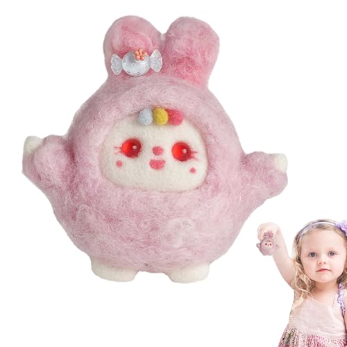 Ruyeiig Nadelfilz-Set,Nadelfilz-Set für Anfänger | Filz-Starter-Set, für Anfänger, Wollfilz-Set, niedliches Puppen-Filz-Set zum Basteln Ruyeiig Nadelfilz-Set,Nadelfilz-Set für Anfänger | Filz-Starter-Set, für Anfänger, Wollfilz-Set, niedliches Puppen-Filz-Set zum Basteln von Ruyeiig