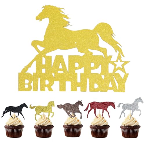 Ruzister 11 Stück Pferde Kuchen Deko Pferde Kuchen Topper Pferde Kuchen Deko Muffin Deko Pferd Cupcake Topper für Geburtstagsdeko Mädchen Happy Birthday Ruzister 11 Stück Pferde Kuchen Deko Pferde Kuchen Topper Pferde Kuchen Deko Muffin Deko Pferd Cupcake Topper für Geburtstagsdeko Mädchen Happy Birthday von Ruzister