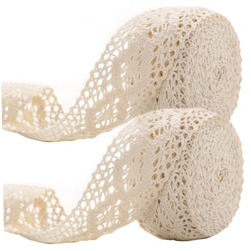 2pcs Spitzenverkleidung 197x2 Zoll Nimmig Rhombus besticktes Spitzenband DIY Friendly Decorative Trimming für Hochzeitskleidung, Bettblatt, Tischtuch, Vorhang, Hutstoff für Hof 2pcs Spitzenverkleidung 197x2 Zoll Nimmig Rhombus besticktes Spitzenband DIY Friendly Decorative Trimming für Hochzeitskleidung, Bettblatt, Tischtuch, Vorhang, Hutstoff für Hof von Rwigeboo