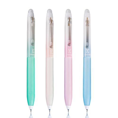 Rwoythk Radierbarer Kugelschreiber, 4 Stück Blau Tintenroller Radierbar Radierbare Stifte Kugelschreiber Radierbar, 0.5MM Radierbarer Tintenroller Studenten Geschenk Schule Bürobedarf Schulsachen Rwoythk Radierbarer Kugelschreiber, 4 Stück Blau Tintenroller Radierbar Radierbare Stifte Kugelschreiber Radierbar, 0.5MM Radierbarer Tintenroller Studenten Geschenk Schule Bürobedarf Schulsachen von Rwoythk