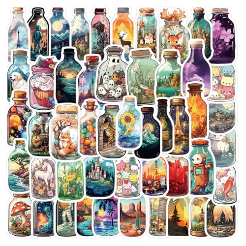 Rwoythk Vintage Aesthetic Sticker Set, 50 Stück Wasserfeste Vinyl Aufkleber, für Laptop, Skateboard, Koffer, Scrapbooking und mehr Rwoythk Vintage Aesthetic Sticker Set, 50 Stück Wasserfeste Vinyl Aufkleber, für Laptop, Skateboard, Koffer, Scrapbooking und mehr von Rwoythk