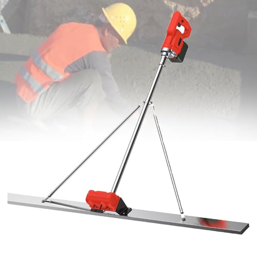 RxGhyl Betonbearbeitungswerkzeug, Elektrisches Betonbearbeitungswerkzeug, Betonestrich-Vibrationswerkzeug, Mit Schaber Und Vibrationsmotor, FüR Die Betonverarbeitung 1.8M-2xBattery RxGhyl Betonbearbeitungswerkzeug, Elektrisches Betonbearbeitungswerkzeug, Betonestrich-Vibrationswerkzeug, Mit Schaber Und Vibrationsmotor, FüR Die Betonverarbeitung 1.8M-2xBattery von RxGhyl