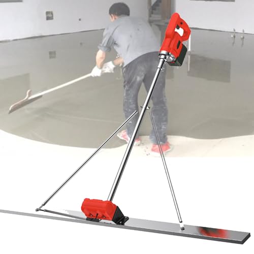 RxGhyl Betonnivelliermaschine, Elektrischer Wiederaufladbarer Estrich, Tragbare Betonnivelliermaschine Mit 9-Gang-Einstellbarer Vibrationsfrequenz FüR Die Betonverarbeitung 2M-2xBattery RxGhyl Betonnivelliermaschine, Elektrischer Wiederaufladbarer Estrich, Tragbare Betonnivelliermaschine Mit 9-Gang-Einstellbarer Vibrationsfrequenz FüR Die Betonverarbeitung 2M-2xBattery von RxGhyl