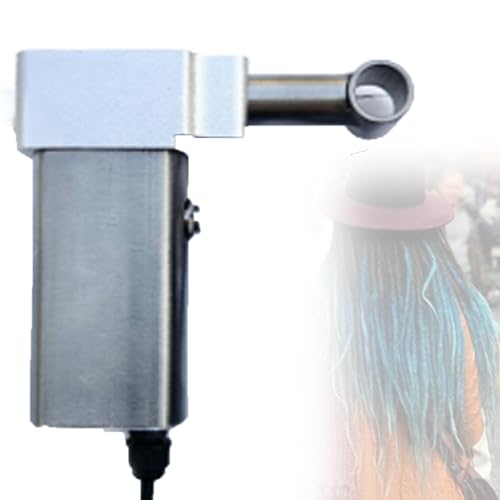 RxGhyl DIY-FlechthaarverläNgerungen, Maschine FüR Locs DIY, Schnelles Und Einfaches Flechten Von Haaren, Elektrische Hand-Dreadlocks-Maschine, 6–16 Mm HäKel-Zwirn-Flechten 16mm von RxGhyl