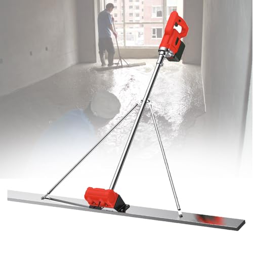 RxGhyl Elektrischer Akku-Estrich, Betonschaber Aus Edelstahl, Vibratoren Zur Zementvorbereitung, Mit Schaber Und Vibrationsmotor, FüR Eine Effiziente Betonverarbeitung 1.5M-2xBattery RxGhyl Elektrischer Akku-Estrich, Betonschaber Aus Edelstahl, Vibratoren Zur Zementvorbereitung, Mit Schaber Und Vibrationsmotor, FüR Eine Effiziente Betonverarbeitung 1.5M-2xBattery von RxGhyl