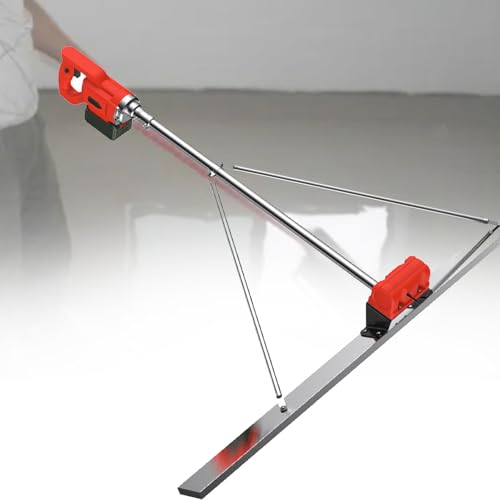 RxGhyl Elektrischer Wiederaufladbarer Estrich, Elektrisches Betonbearbeitungswerkzeug, HandgefüHrte Betonnivelliermaschine Mit Schaber Und Vibrationsmotor, 2M-2xBattery RxGhyl Elektrischer Wiederaufladbarer Estrich, Elektrisches Betonbearbeitungswerkzeug, HandgefüHrte Betonnivelliermaschine Mit Schaber Und Vibrationsmotor, 2M-2xBattery von RxGhyl