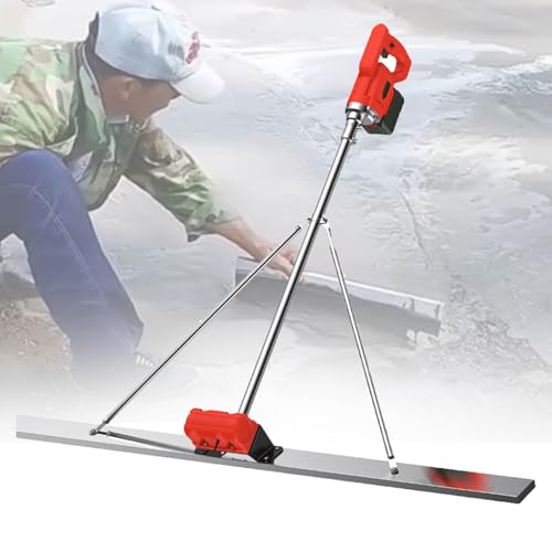 RxGhyl Elektrischer Wiederaufladbarer Estrich, Estrich-Beton-Finishing-Werkzeug, Elektrische Kabellose Estrich-Finishing-Vibrationsmaschine FüR Eine Effiziente Betonverarbeitung 2M-2xBattery RxGhyl Elektrischer Wiederaufladbarer Estrich, Estrich-Beton-Finishing-Werkzeug, Elektrische Kabellose Estrich-Finishing-Vibrationsmaschine FüR Eine Effiziente Betonverarbeitung 2M-2xBattery von RxGhyl