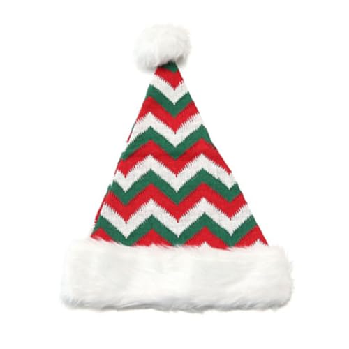 Rxuaw Nikolausmütze Weihnachtsmütze Warme Wintermützen Verkleidung Zubehör Weihnachtsdekorationen für Zuhause von Rxuaw