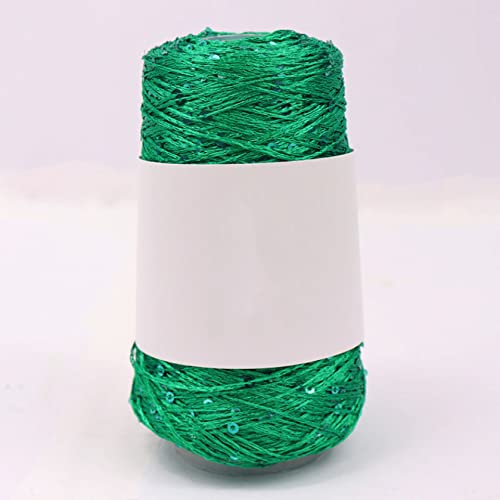 Garn, Garn zum Häkeln, 700 m, 100 g/Spule, Sommer-Eis-Seide, merzerisiertes Garn, spezielles Paillettengarn, DIY, handgewebte Stoffpuppe, Strickwolle, Decke(64) von RybdaFDc