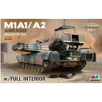 M1A1/ A2 Abrams w/Full Interior 2 in 1 von Rye Field Model