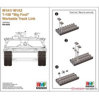 M1A1/ M1A2 T-158 Big Foot - Workable Track Link von Rye Field Model